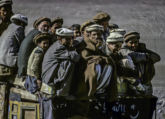 Gathered to Hear Bhutto-Chitral