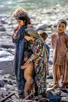 Girls Care for Brothers-Chitral