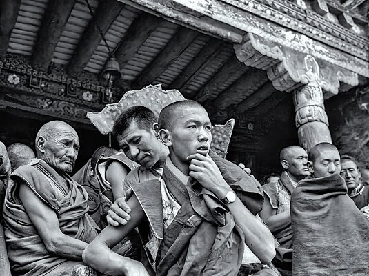 Lamas of Hemis-Ladakh Ladakh