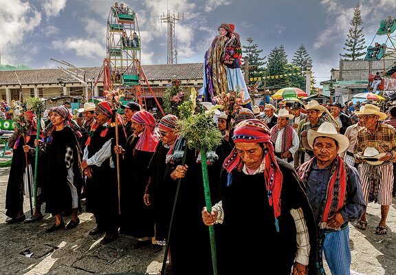 Santiago Cofrade at Fiesta-Guatemala
