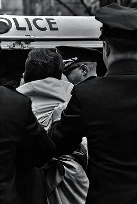 Police Arresting Demonstrator-USA
