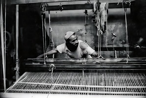 Weaving in Fez-Morocco