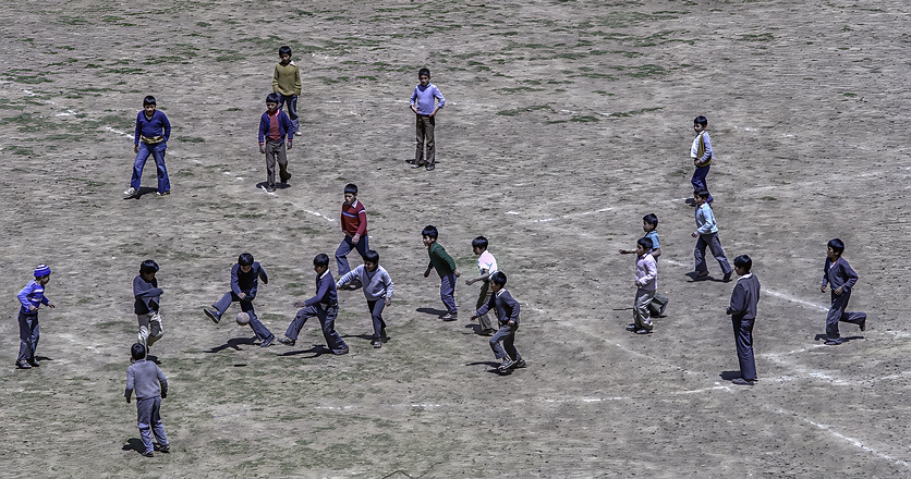 Footbal in Pallasca-Peru Peru 1974