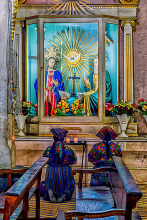 Antigua Women in Prayer-Guatemala