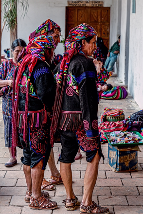 Cofrade of Chicicastenego-Guatemala