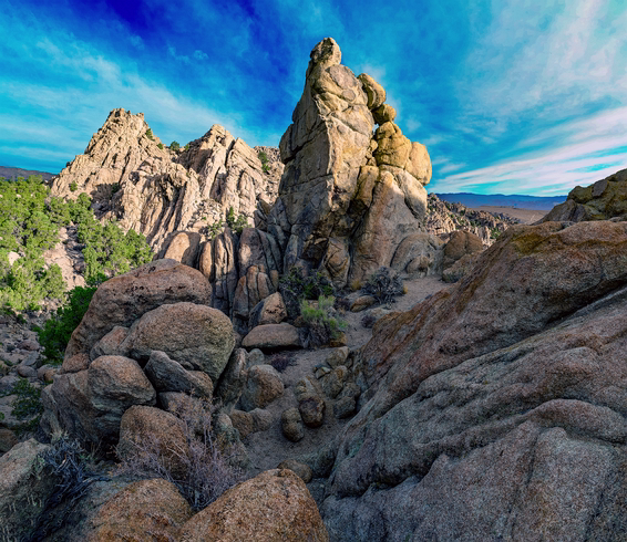Pinnacle Rock-Nevada, USA