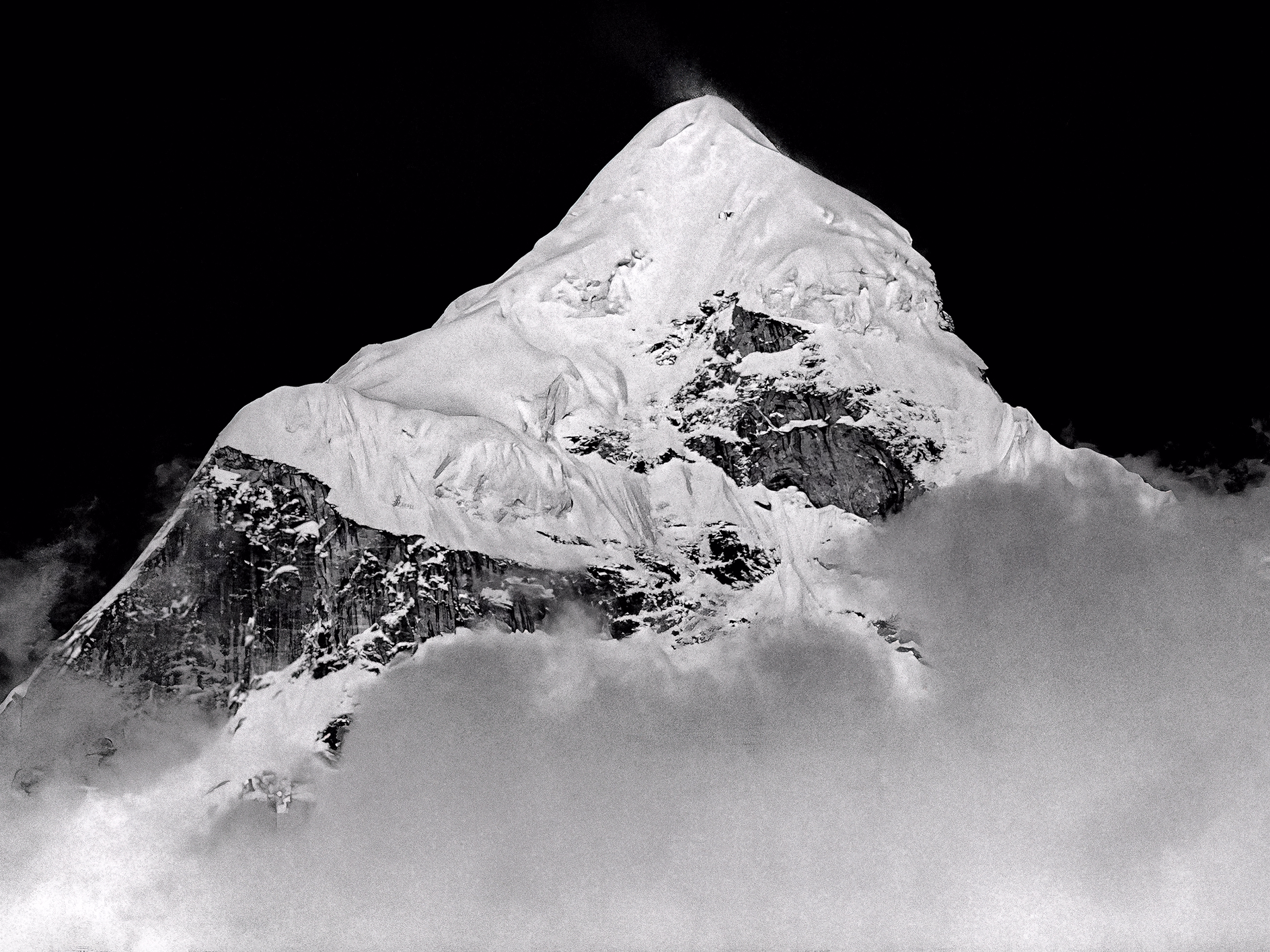 Mountains BW